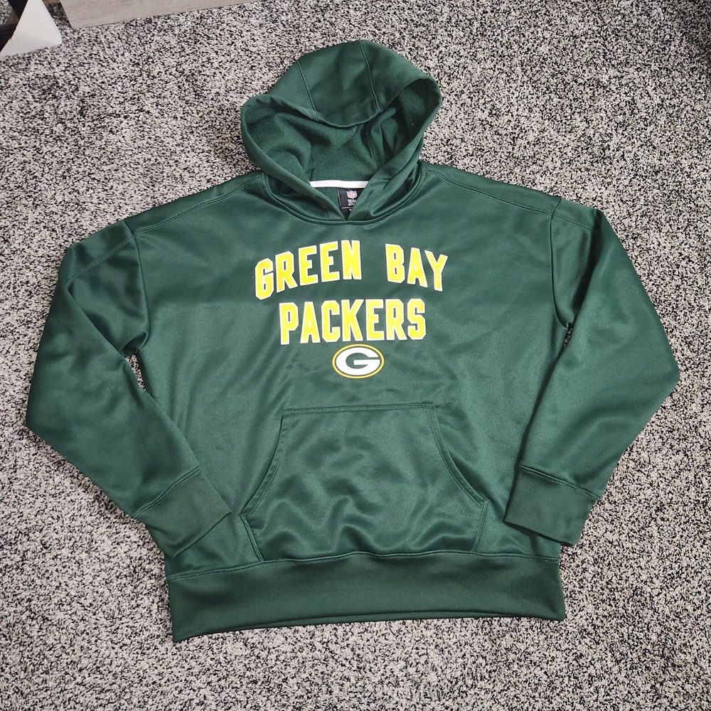Green Bay Packers Football Nfl Pullover Hoodie Women Xl Lambeau Field Wisconsin